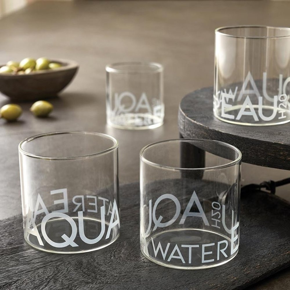 Everyday Water Glass - Set of 4